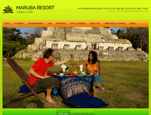 Tablet Screenshot of maruba-spa.com